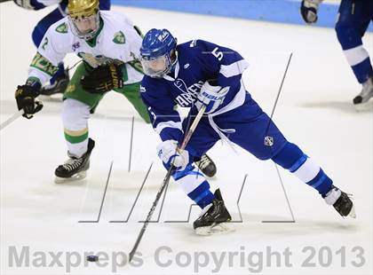 Thumbnail 1 in Darien vs. Notre Dame-West Haven (CIAC Division I Semifinal) photogallery.