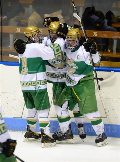 Thumbnail 2 in Darien vs. Notre Dame-West Haven (CIAC Division I Semifinal) photogallery.