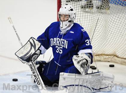 Thumbnail 1 in Darien vs. Notre Dame-West Haven (CIAC Division I Semifinal) photogallery.