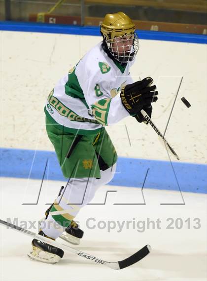 Thumbnail 2 in Darien vs. Notre Dame-West Haven (CIAC Division I Semifinal) photogallery.