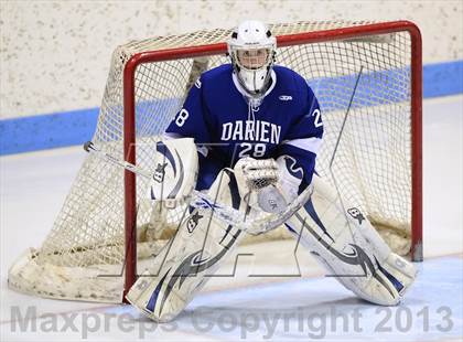 Thumbnail 2 in Darien vs. Notre Dame-West Haven (CIAC Division I Semifinal) photogallery.