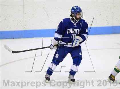 Thumbnail 1 in Darien vs. Notre Dame-West Haven (CIAC Division I Semifinal) photogallery.