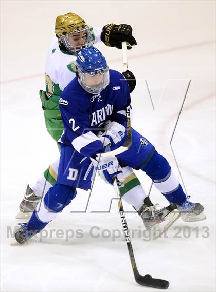 Thumbnail 2 in Darien vs. Notre Dame-West Haven (CIAC Division I Semifinal) photogallery.