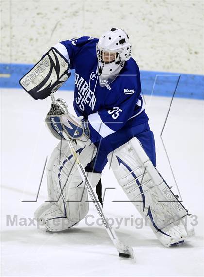 Thumbnail 2 in Darien vs. Notre Dame-West Haven (CIAC Division I Semifinal) photogallery.