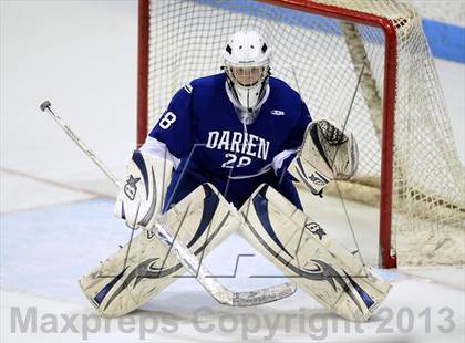 Thumbnail 1 in Darien vs. Notre Dame-West Haven (CIAC Division I Semifinal) photogallery.