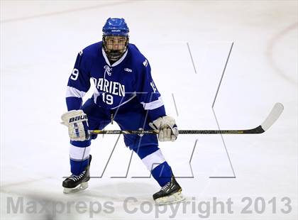 Thumbnail 1 in Darien vs. Notre Dame-West Haven (CIAC Division I Semifinal) photogallery.