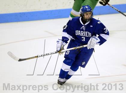Thumbnail 1 in Darien vs. Notre Dame-West Haven (CIAC Division I Semifinal) photogallery.
