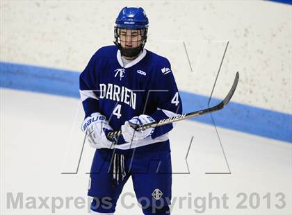 Thumbnail 3 in Darien vs. Notre Dame-West Haven (CIAC Division I Semifinal) photogallery.