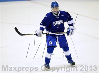 Thumbnail 3 in Darien vs. Notre Dame-West Haven (CIAC Division I Semifinal) photogallery.