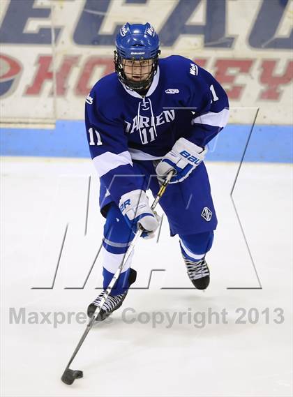 Thumbnail 2 in Darien vs. Notre Dame-West Haven (CIAC Division I Semifinal) photogallery.