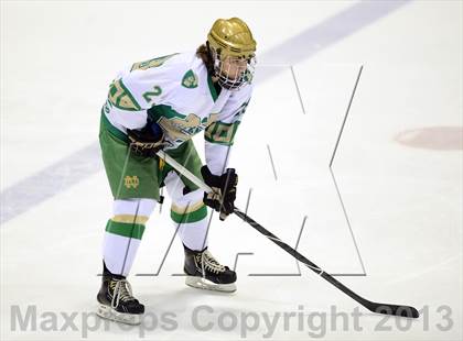 Thumbnail 2 in Darien vs. Notre Dame-West Haven (CIAC Division I Semifinal) photogallery.