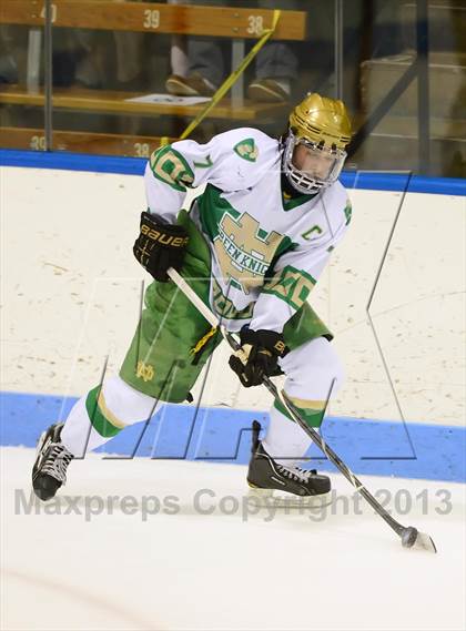 Thumbnail 2 in Darien vs. Notre Dame-West Haven (CIAC Division I Semifinal) photogallery.