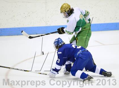 Thumbnail 3 in Darien vs. Notre Dame-West Haven (CIAC Division I Semifinal) photogallery.