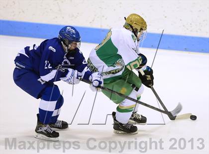 Thumbnail 1 in Darien vs. Notre Dame-West Haven (CIAC Division I Semifinal) photogallery.