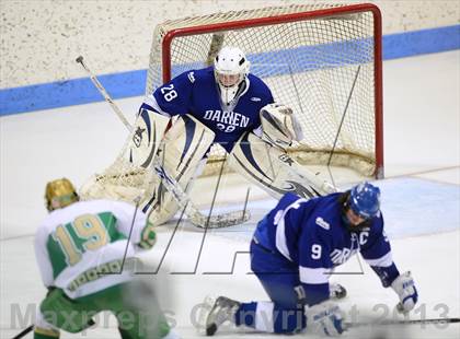 Thumbnail 2 in Darien vs. Notre Dame-West Haven (CIAC Division I Semifinal) photogallery.