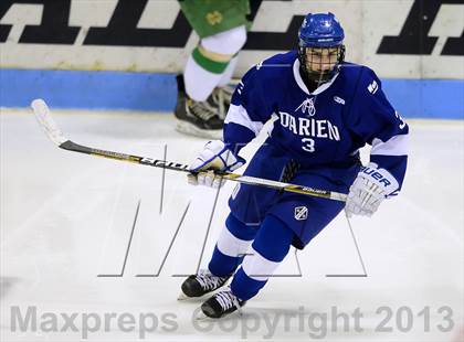 Thumbnail 1 in Darien vs. Notre Dame-West Haven (CIAC Division I Semifinal) photogallery.
