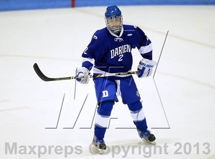 Thumbnail 2 in Darien vs. Notre Dame-West Haven (CIAC Division I Semifinal) photogallery.