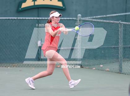 Thumbnail 2 in Round Rock Westwood vs The Woodlands (UIL Tennis 6A Final) photogallery.