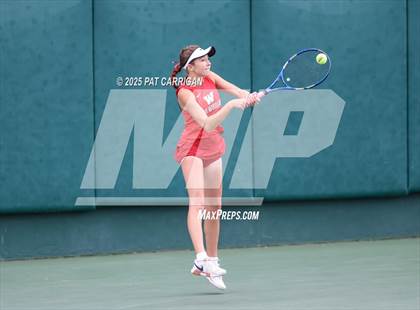 Thumbnail 2 in Round Rock Westwood vs The Woodlands (UIL Tennis 6A Final) photogallery.