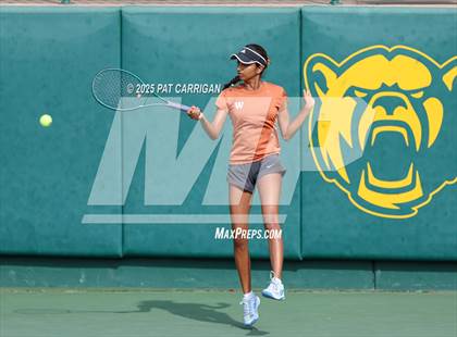 Thumbnail 1 in Round Rock Westwood vs The Woodlands (UIL Tennis 6A Final) photogallery.