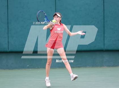 Thumbnail 1 in Round Rock Westwood vs The Woodlands (UIL Tennis 6A Final) photogallery.