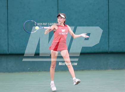 Thumbnail 1 in Round Rock Westwood vs The Woodlands (UIL Tennis 6A Final) photogallery.