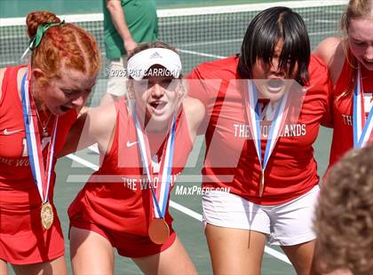 Thumbnail 2 in Round Rock Westwood vs The Woodlands (UIL Tennis 6A Final) photogallery.