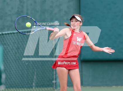 Thumbnail 2 in Round Rock Westwood vs The Woodlands (UIL Tennis 6A Final) photogallery.