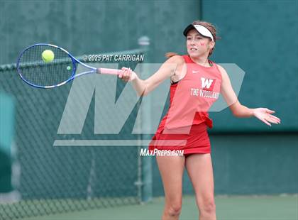 Thumbnail 1 in Round Rock Westwood vs The Woodlands (UIL Tennis 6A Final) photogallery.