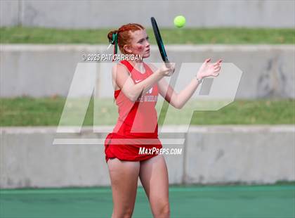 Thumbnail 3 in Round Rock Westwood vs The Woodlands (UIL Tennis 6A Final) photogallery.