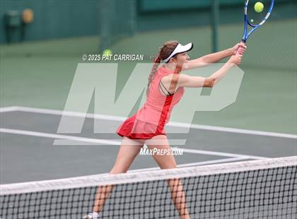 Thumbnail 2 in Round Rock Westwood vs The Woodlands (UIL Tennis 6A Final) photogallery.