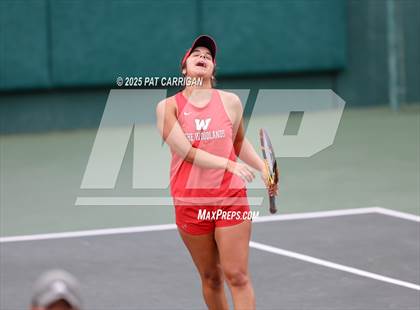 Thumbnail 3 in Round Rock Westwood vs The Woodlands (UIL Tennis 6A Final) photogallery.