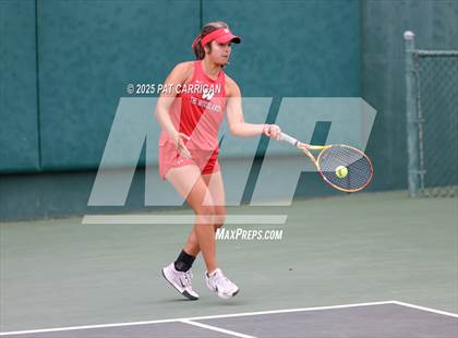 Thumbnail 3 in Round Rock Westwood vs The Woodlands (UIL Tennis 6A Final) photogallery.