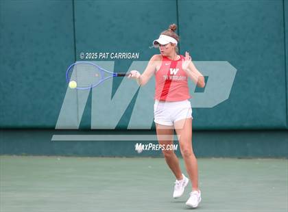 Thumbnail 2 in Round Rock Westwood vs The Woodlands (UIL Tennis 6A Final) photogallery.