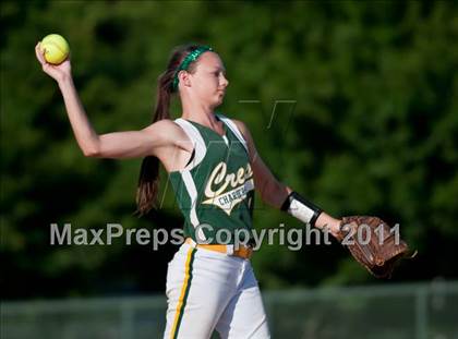 Thumbnail 3 in East Rowan vs. Crest (NCHSAA 3A West Regional Final) photogallery.