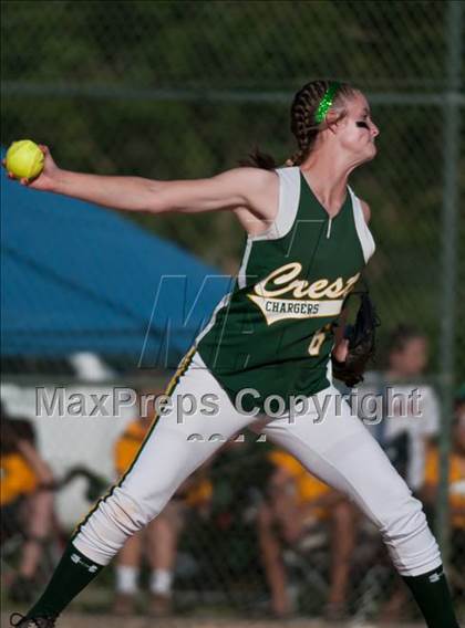 Thumbnail 1 in East Rowan vs. Crest (NCHSAA 3A West Regional Final) photogallery.