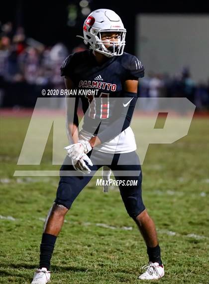 Thumbnail 3 in Lake Gibson vs. Palmetto (FHSAA Class 6A Regional Final) photogallery.