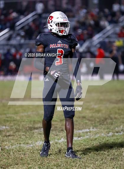 Thumbnail 3 in Lake Gibson vs. Palmetto (FHSAA Class 6A Regional Final) photogallery.