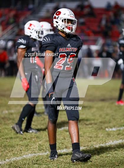Thumbnail 2 in Lake Gibson vs. Palmetto (FHSAA Class 6A Regional Final) photogallery.