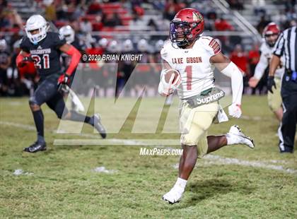 Thumbnail 2 in Lake Gibson vs. Palmetto (FHSAA Class 6A Regional Final) photogallery.