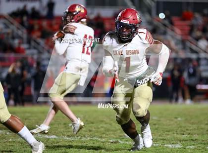 Thumbnail 1 in Lake Gibson vs. Palmetto (FHSAA Class 6A Regional Final) photogallery.