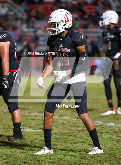 Thumbnail 2 in Lake Gibson vs. Palmetto (FHSAA Class 6A Regional Final) photogallery.