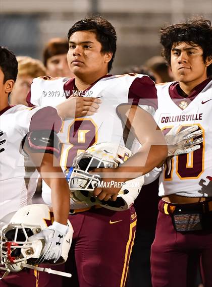 Thumbnail 2 in San Saba vs Collinsville (UIL 2A D1 Area Playoff) photogallery.