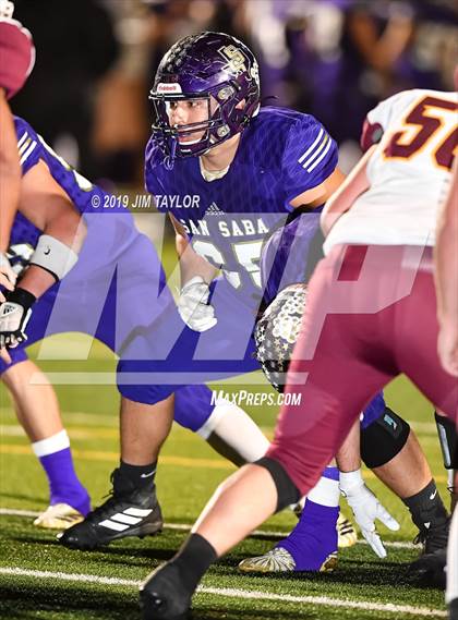 Thumbnail 3 in San Saba vs Collinsville (UIL 2A D1 Area Playoff) photogallery.