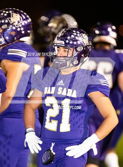 Thumbnail 1 in San Saba vs Collinsville (UIL 2A D1 Area Playoff) photogallery.