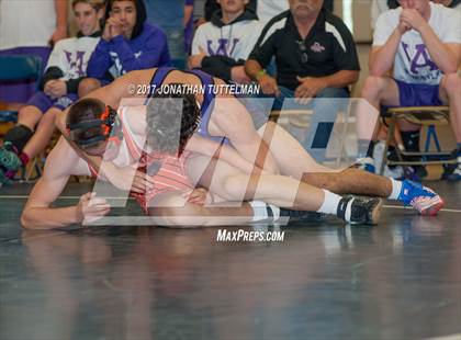 Thumbnail 3 in Arvada West vs Lewis-Palmer (Battle of the Best) photogallery.