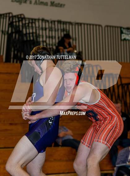 Thumbnail 2 in Arvada West vs Lewis-Palmer (Battle of the Best) photogallery.