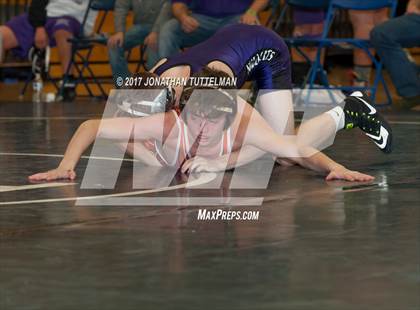 Thumbnail 1 in Arvada West vs Lewis-Palmer (Battle of the Best) photogallery.