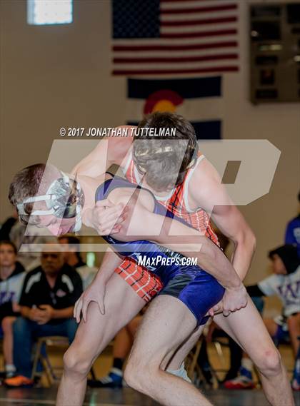 Thumbnail 3 in Arvada West vs Lewis-Palmer (Battle of the Best) photogallery.