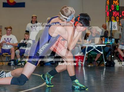 Thumbnail 1 in Arvada West vs Lewis-Palmer (Battle of the Best) photogallery.